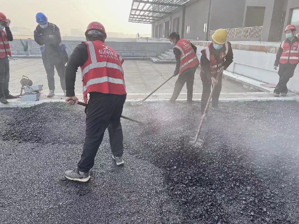 郑州透水沥青碎石路面的优点