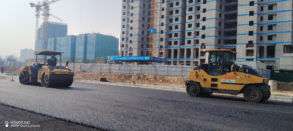 登封沥青路面摊铺