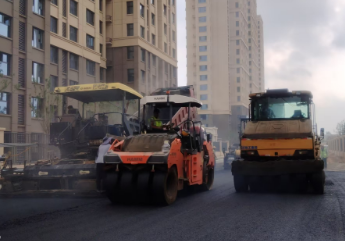 郑州新乡沥青路面施工步行街