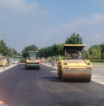 工业园区沥青施工,打造高承重耐用厂区道路
